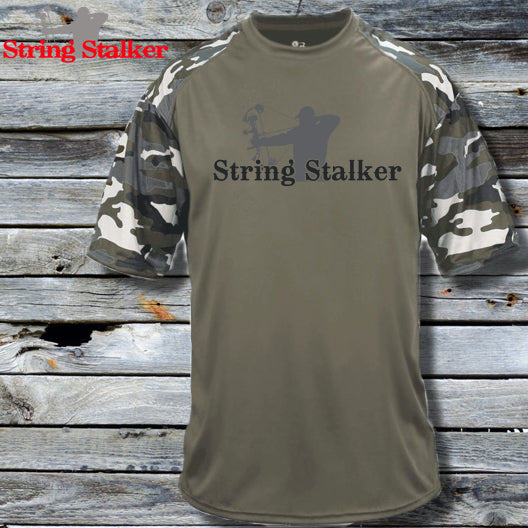 Bow Hunter Performance Tee - Army Green/Camo – String Stalker