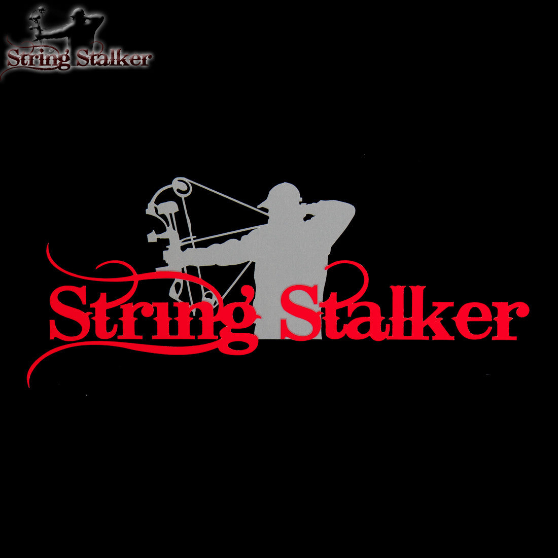 String Stalker Bow Hunting Lifestyle Decal
