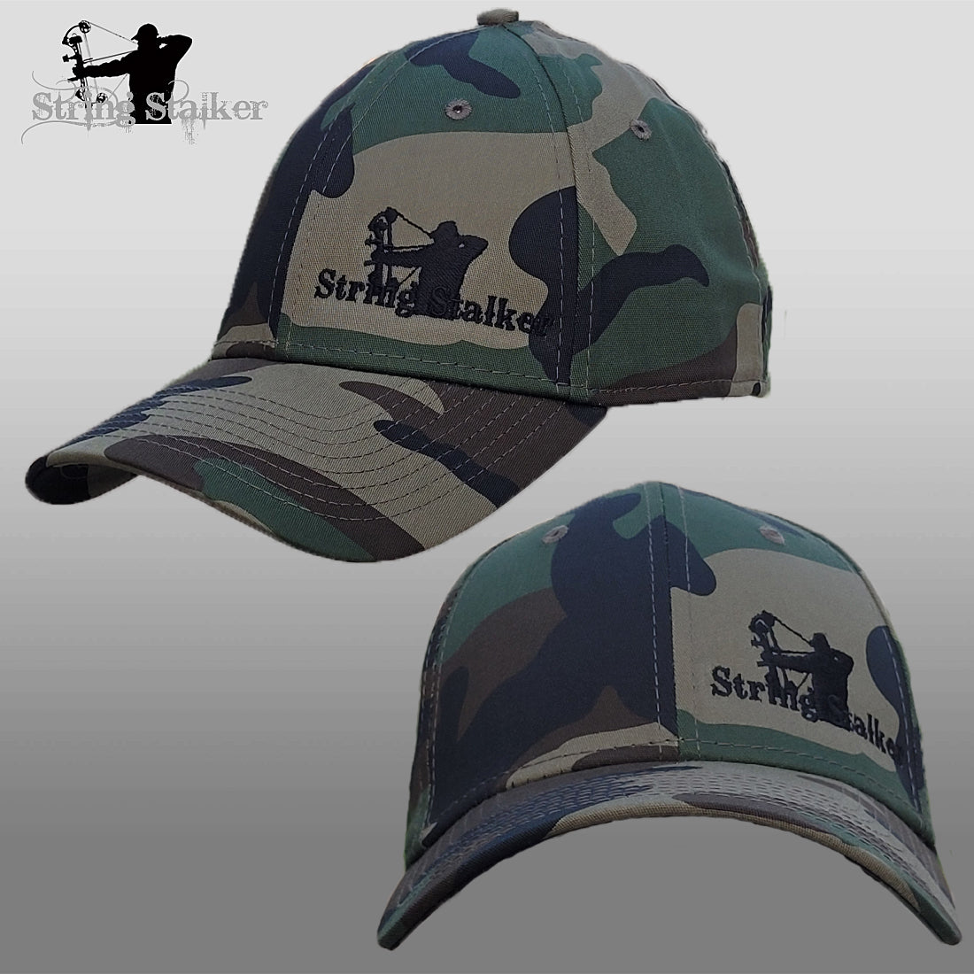 Bow Hunter Flex - – Fit Camo String Stalker Hat