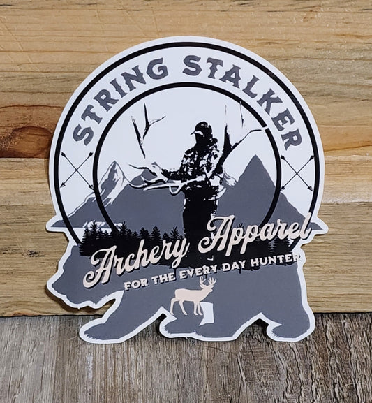 String Stalker Adventure Sticker